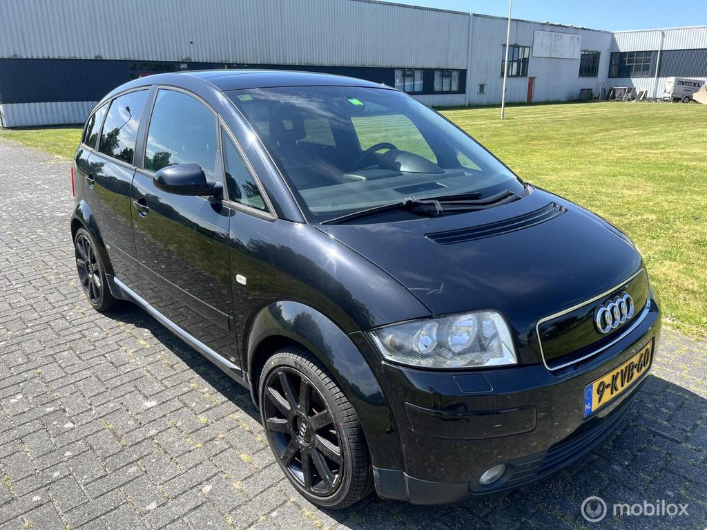 Audi A2 1.6 FSI S Line / APK / Airco / Cruise / Leder / Stoe, Voorwielaandrijving, 970 kg, Gebruikt, 31 €/maand