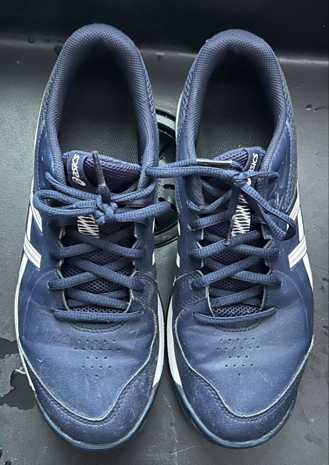 ASICS hockeyschoenen - Maat 40 - Donkerblauw, Ophalen, Gebruikt
