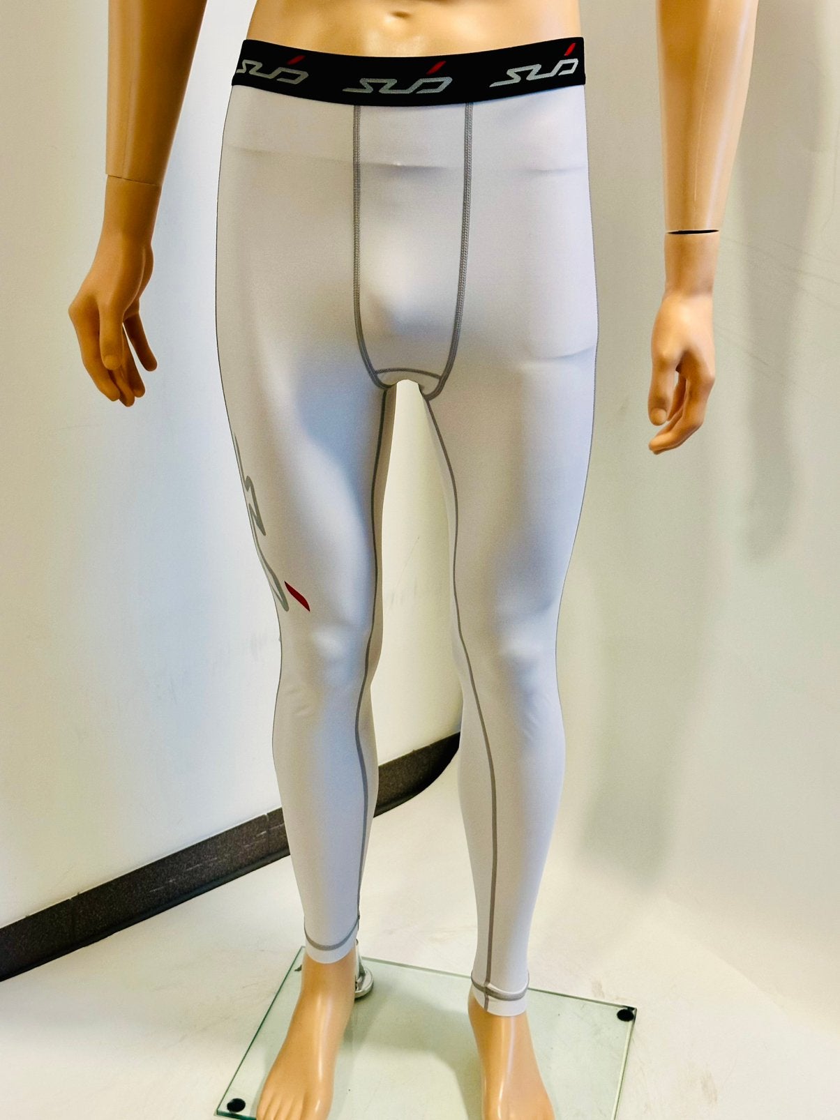 Sportkleding tights hardloopbroek legging maat L sports, Maat 52/54 (L), Wit, Ophalen of Verzenden, Zo goed als nieuw
