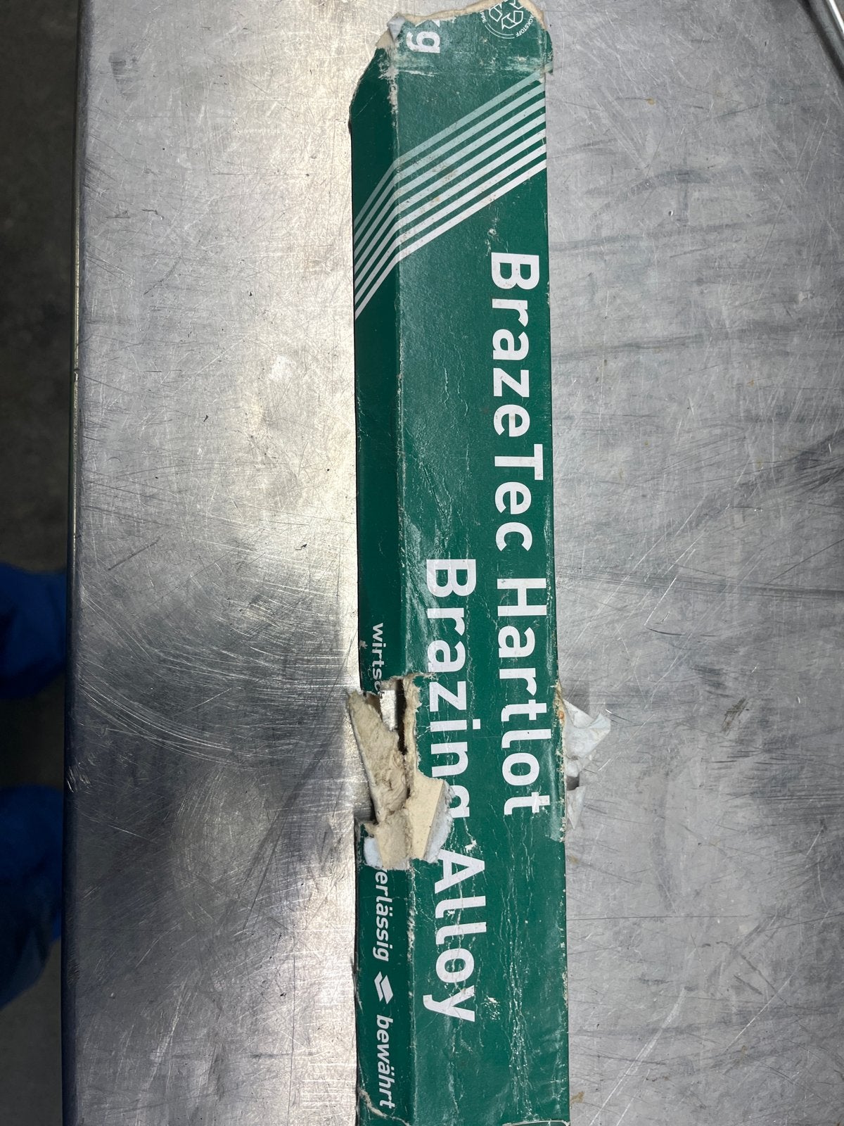 BrazeTec Hartlot S5 - Brazing Alloy (Zilverhoudend), Ophalen of Verzenden, Gebruikt, Overige typen