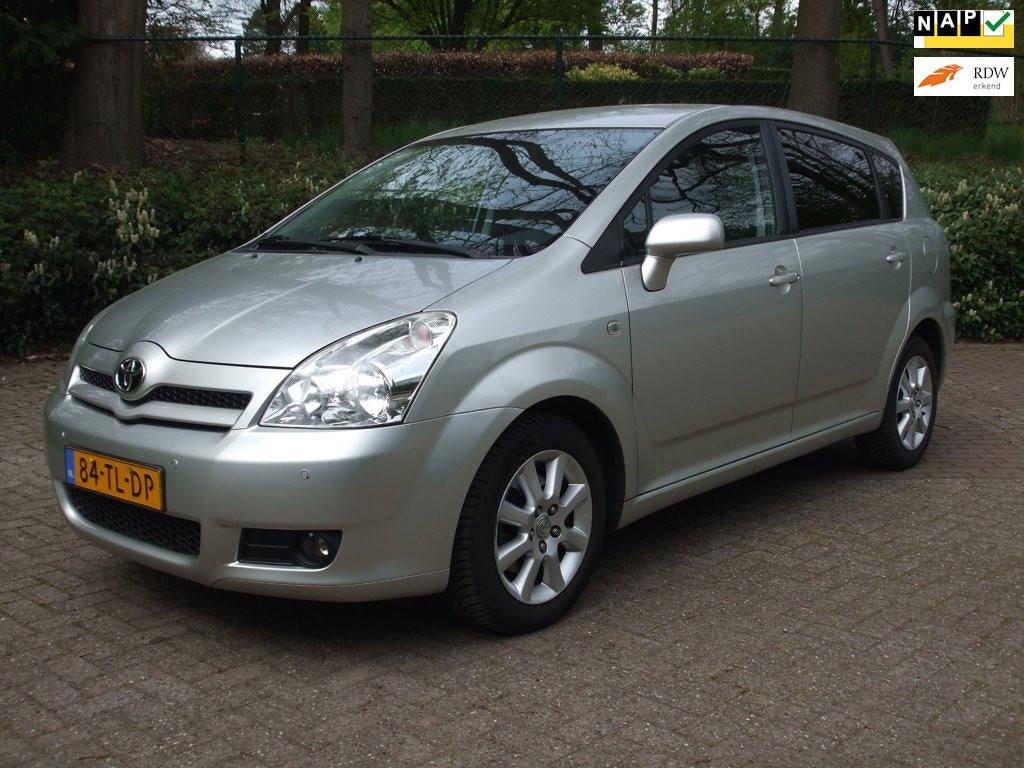 Toyota Verso 1.8 VVT-i Dynamic clima cruise 1e eigenaar 172, Auto's, Toyota, Bedrijf, Te koop, Verso, ABS, Airbags, Airconditioning