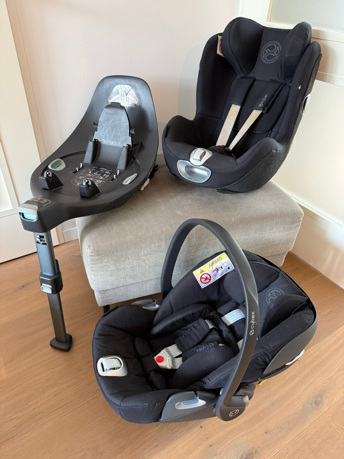 Cybex Z-Line complete set | Cloud Z + Sirona Z + Base Z, Ophalen, Zo goed als nieuw, Overige merken, Isofix