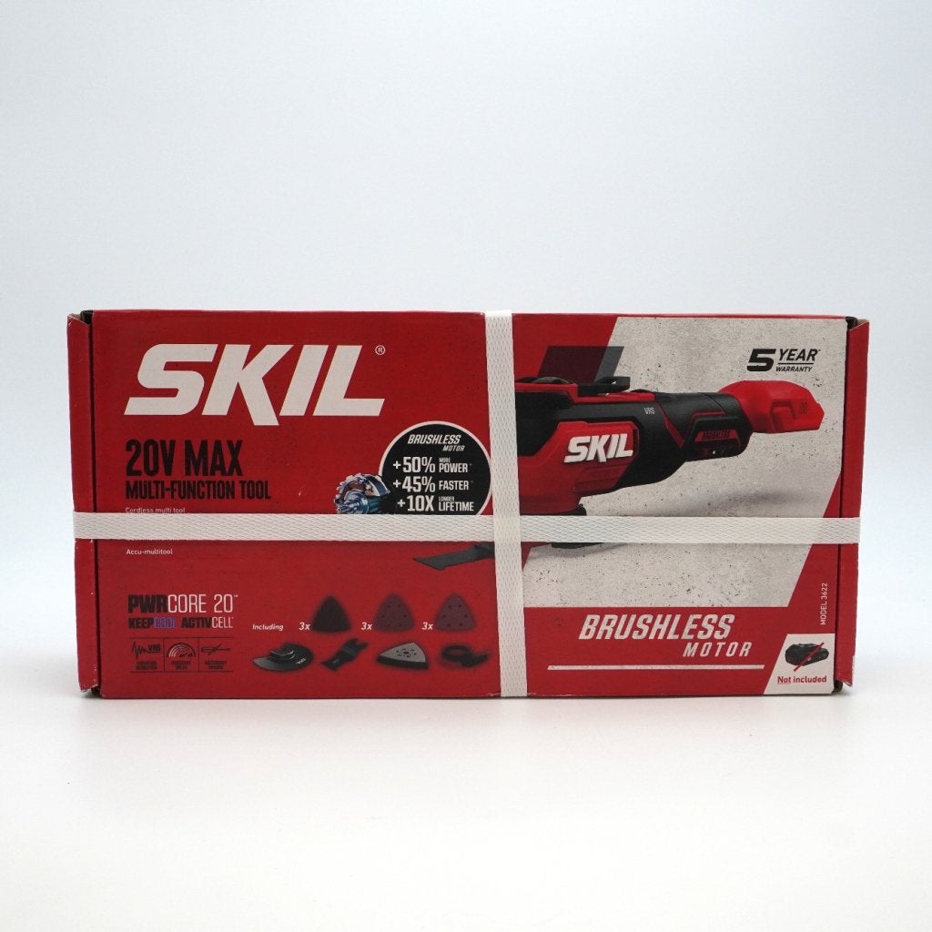 SKIL 20V Multitool 3622CA Nieuw in Seal, Skil, Nieuw, Support@skil.com, 1000 Muirfield Drive, Suite 300, 
Schaumburg, IL 60173
USA