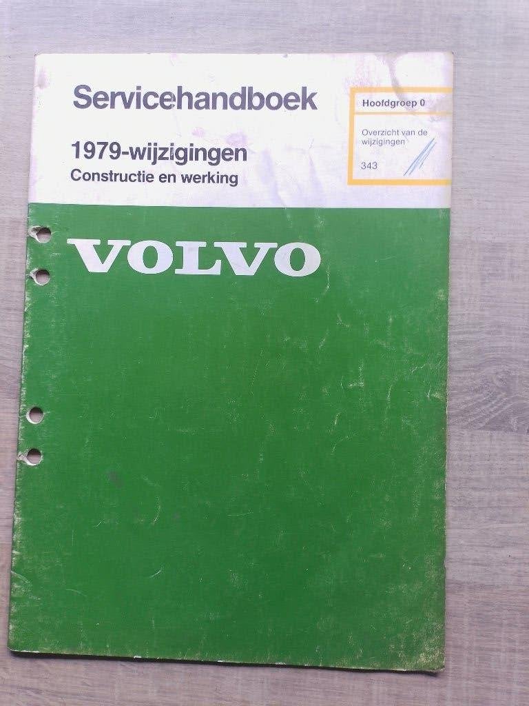 Volvo 343 dealer werkplaatsboek Wijzigingen 1979, Ophalen of Verzenden, Gelezen, Volvo