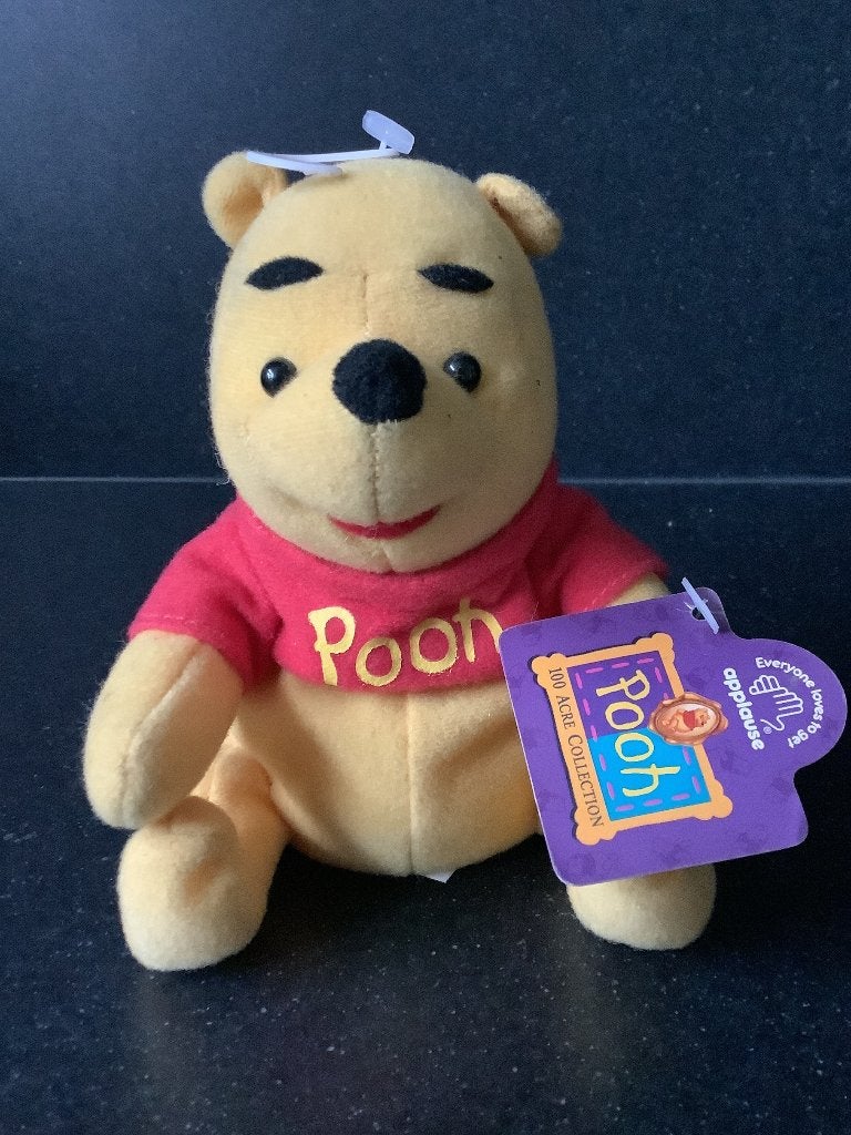 Winnie de Poe Pooh Applause 100 acre collection NIEUW 3,50, Kinderen en Baby's, Speelgoed | Knuffels en Pluche, Ophalen of Verzenden