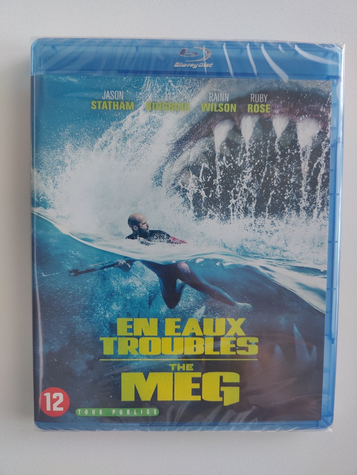 The Meg Blu-ray met Jason Statham, Engels, Nederlands, Film, Actie