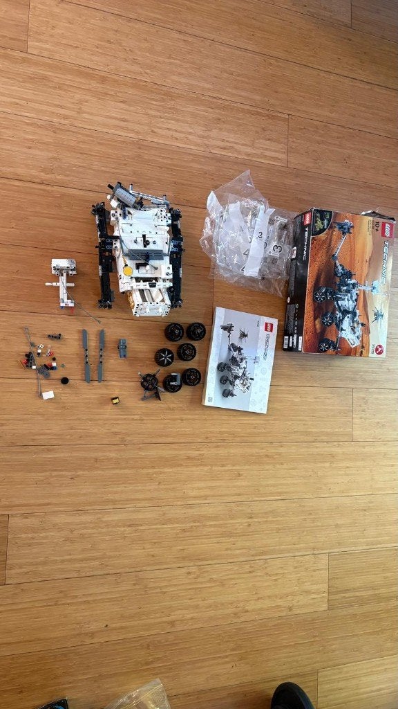 Lego NASA Mars Rover 42158, Kinderen en Baby's, Speelgoed | Duplo en Lego, Ophalen, Lego, Compleet, Zo goed als nieuw