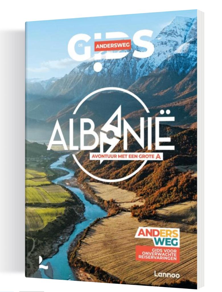 Albanie reisgids vn Andersweg, Overige merken, Europa, Ophalen of Verzenden, Zo goed als nieuw