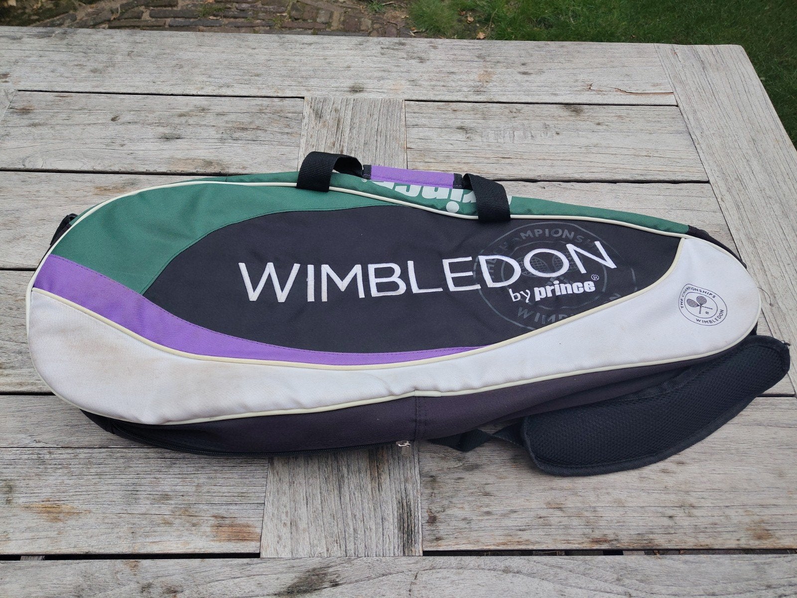 Prince Wimbledon Tennistas - Gebruikt, Ophalen, Gebruikt, Tas, Prince