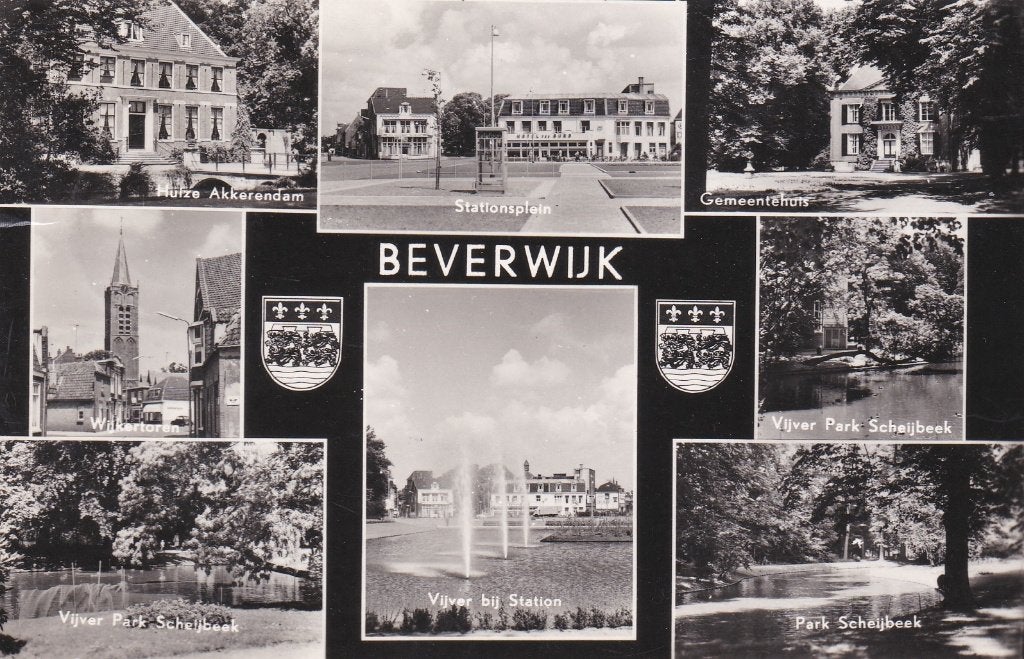 18566 Beverwijk Groeten uit gelopen 1962 Heemskerk, Verzenden, 1960 tot 1980, Gelopen, Noord-Holland
