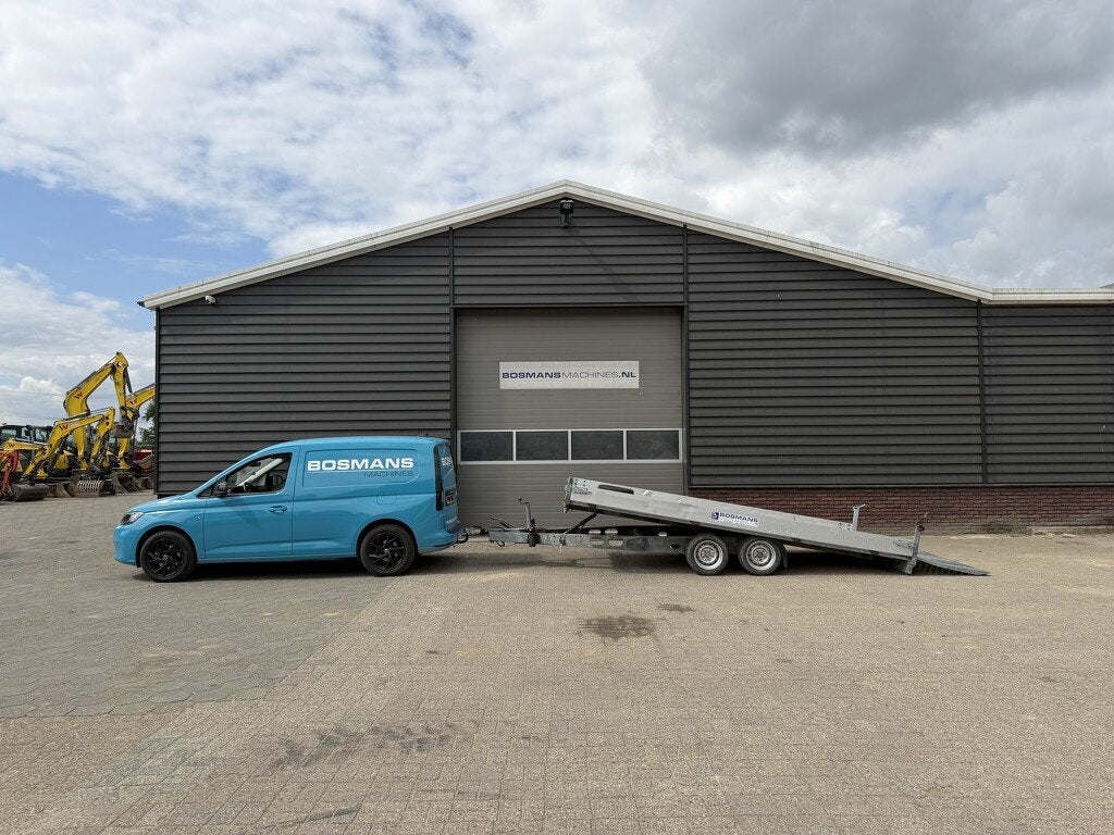Humbaur machinetransporter kantelbaar 3500 kg, Gebruikt