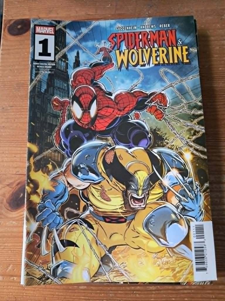 Spider-man & wolverine, Ophalen, Amerika, Nieuw, Meerdere comics