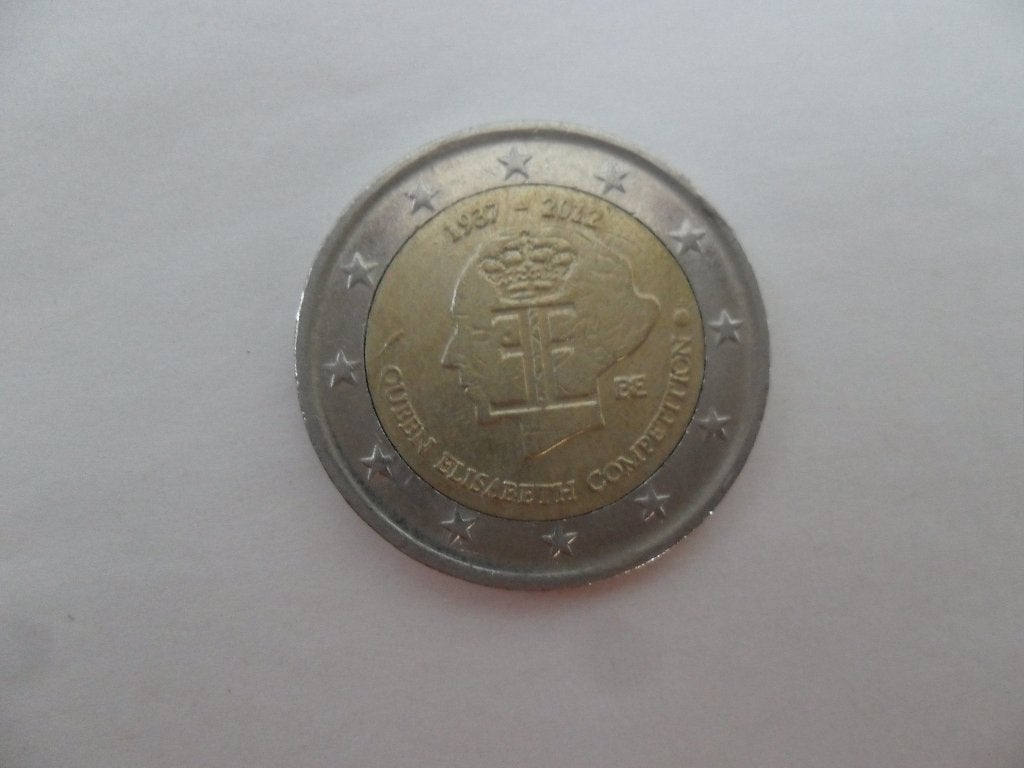 2 Euro Munt Belgie / Queen Elisabeth Competition, Ophalen of Verzenden, België, 2 euro, Losse munt