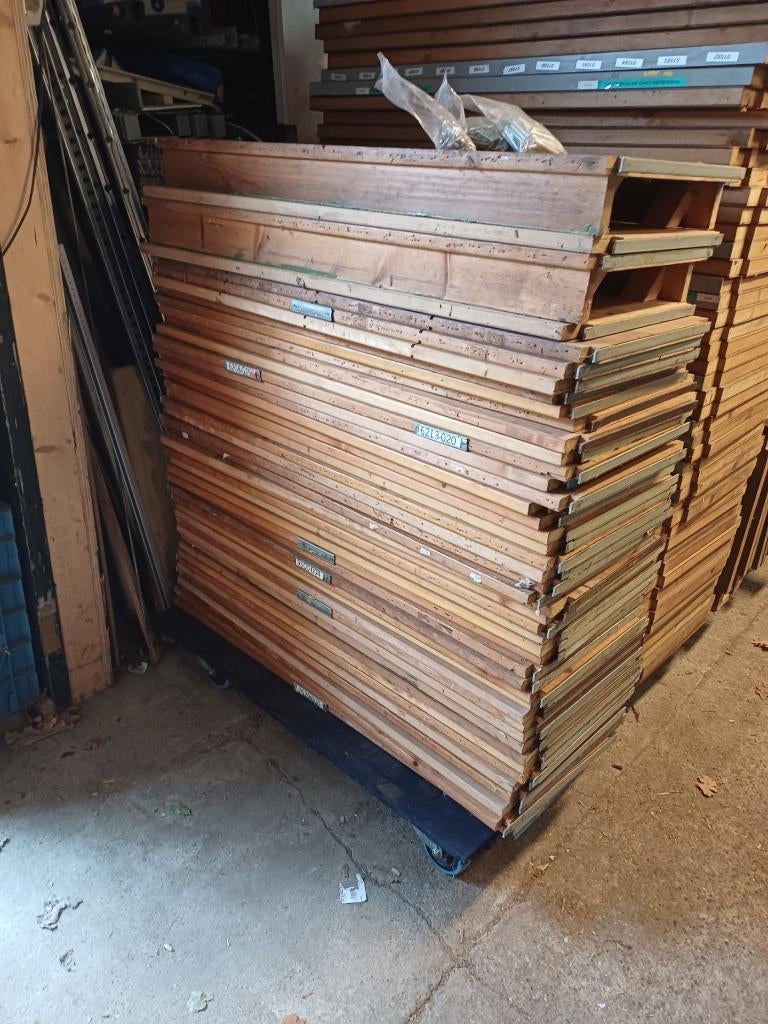 28 gebruikte Lundia legborden 100 x 40, Ophalen, Gebruikt