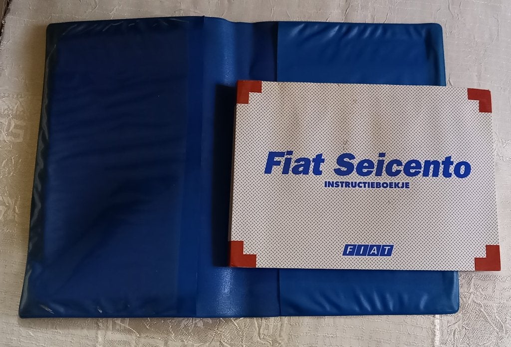Fiat Seicento Instructieboekje 1999, Auto diversen, Handleidingen en Instructieboekjes, Verzenden