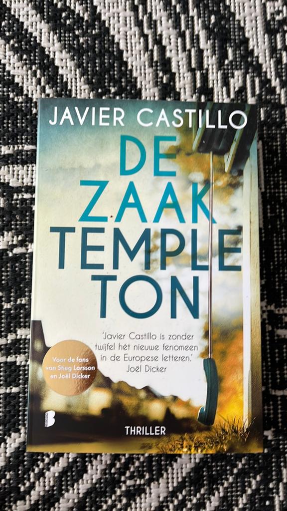 Boek De zaak Templeton te koop, Boeken, Ophalen of Verzenden, Zo goed als nieuw