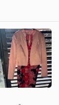 Roze bolero met borduursels, Maat 38/40 (M), Overige typen, Ophalen of Verzenden, Zo goed als nieuw