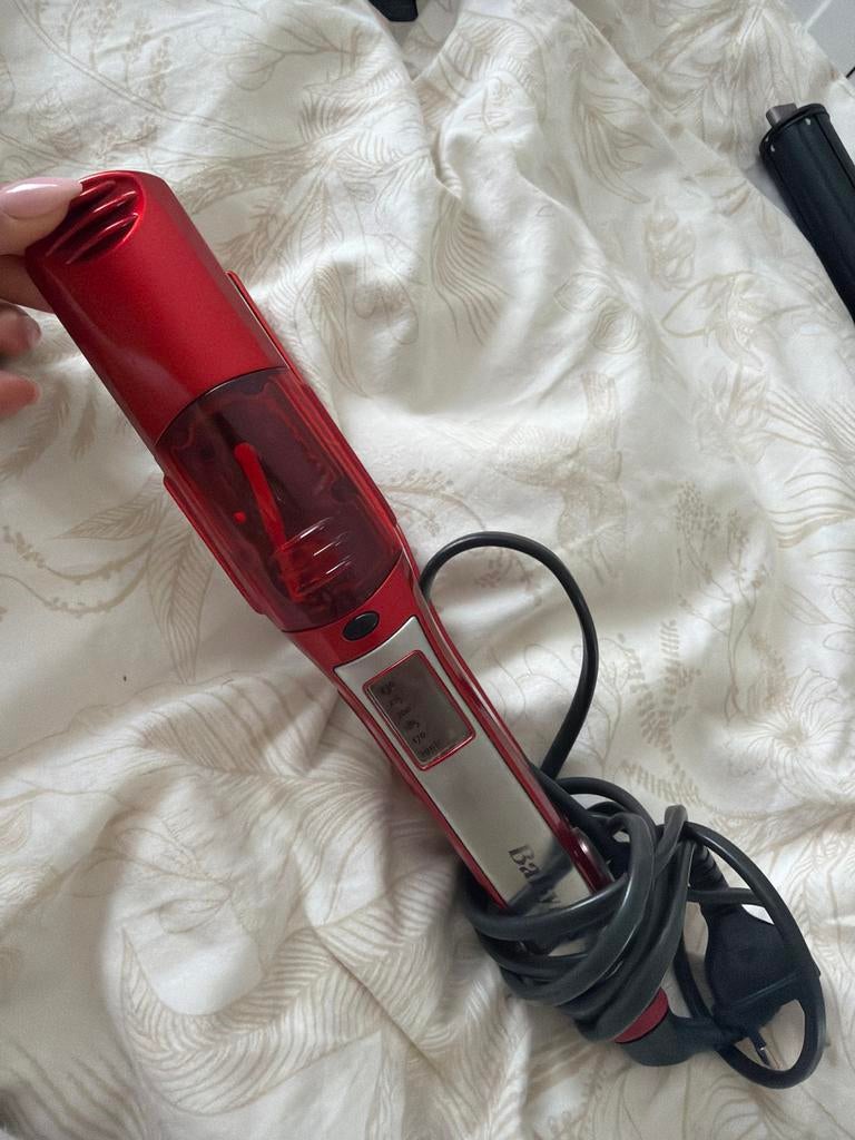 Babyliss stoom stijltang - Gebruikt, werkt perfect, Ophalen of Verzenden, Gebruikt, Krultang of Stijltang
