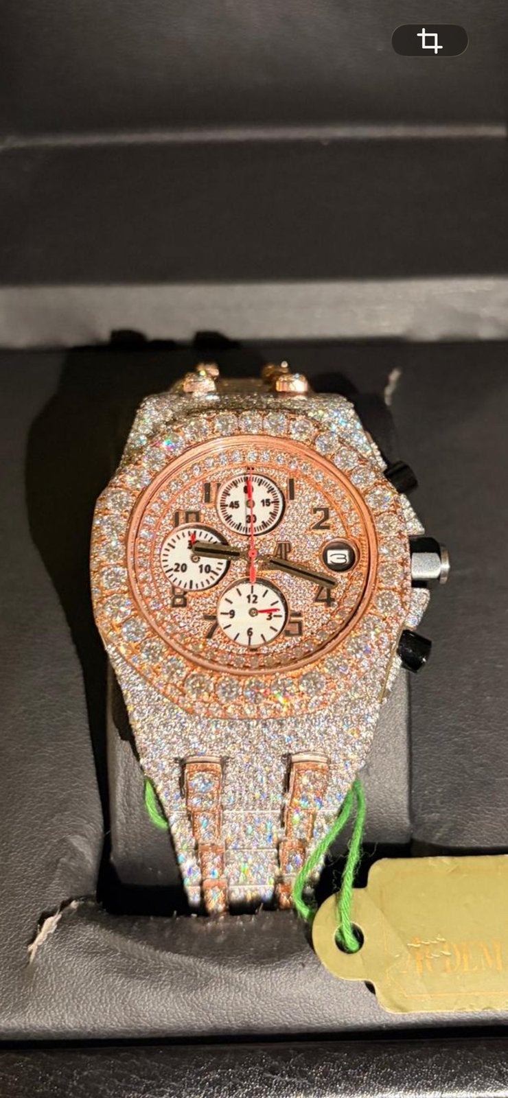 Audemars Piguet AP DIAMOND, Ophalen of Verzenden, Nieuw, Staal, Overige merken