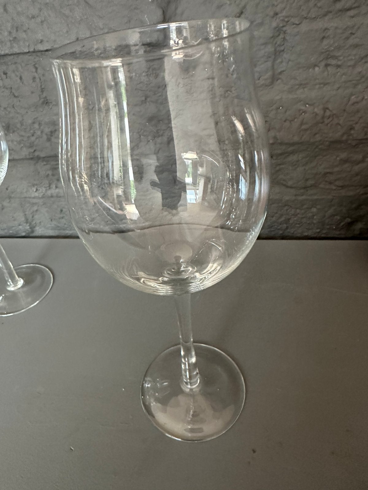 5 grote wijnglazen, Ophalen of Verzenden, Zo goed als nieuw, Overige typen