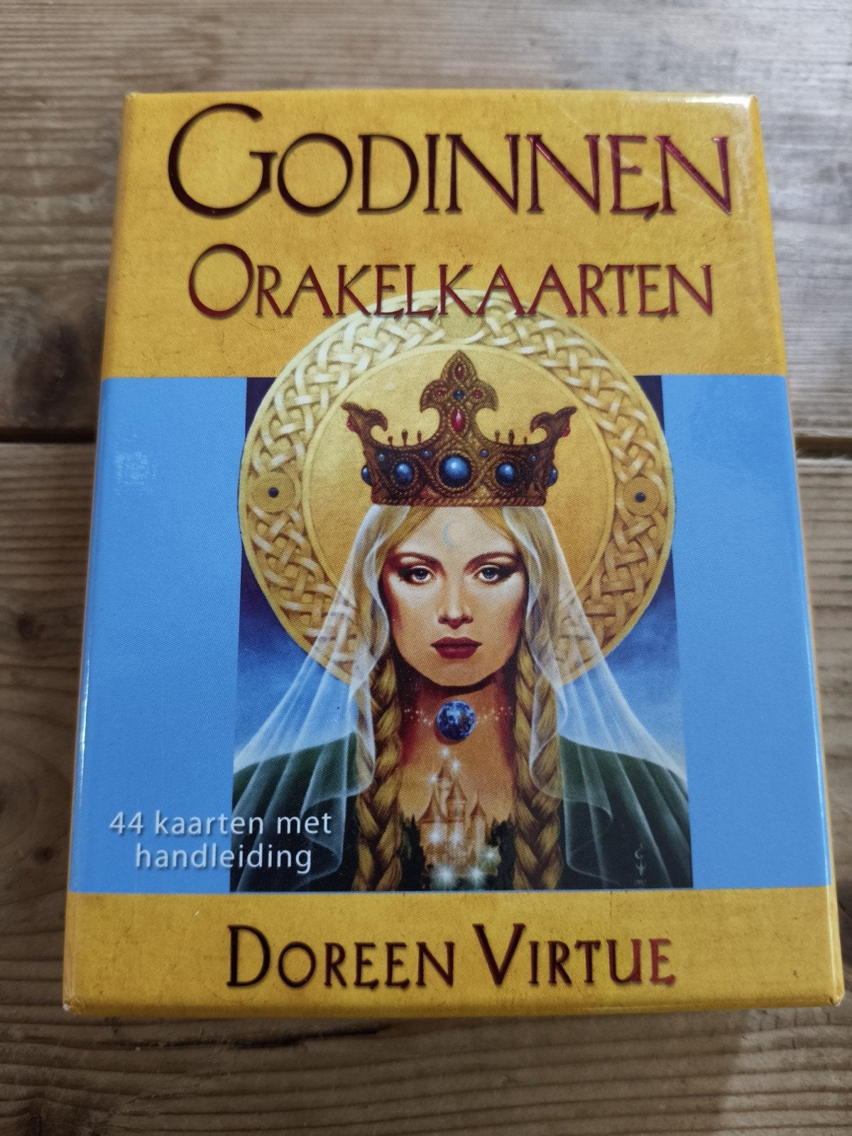 Doreen Virtue - Godinnen orakelkaarten, Boeken, Tarot of Kaarten leggen, Overige typen, Ophalen of Verzenden, Zo goed als nieuw