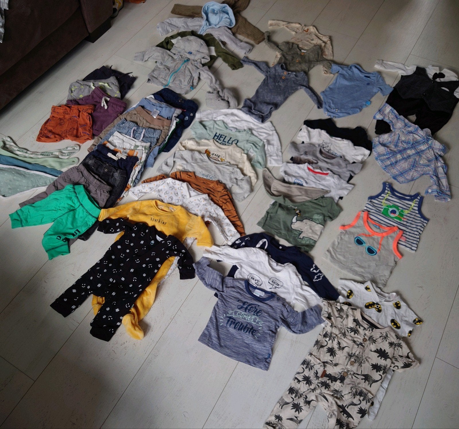 Baby pakket jongens maat 56, Ophalen of Verzenden, Gebruikt, Maat 56