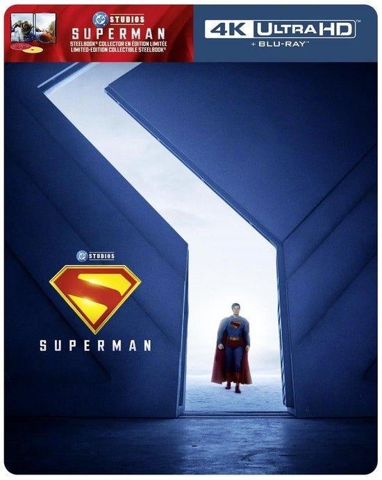 Superman (4K Ultra HD Blu-ray) (Steelbook), Ophalen of Verzenden, Nieuw in verpakking, Actie