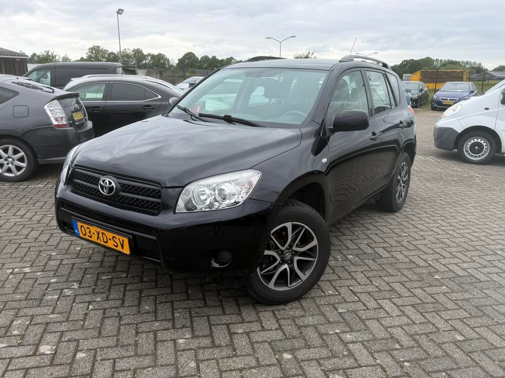 Toyota Rav4 2.0 4X4 16V Vvt-i 2007 Zwart, Auto's, 1998 cc, 1440 kg, 4 cilinders, 2000 kg