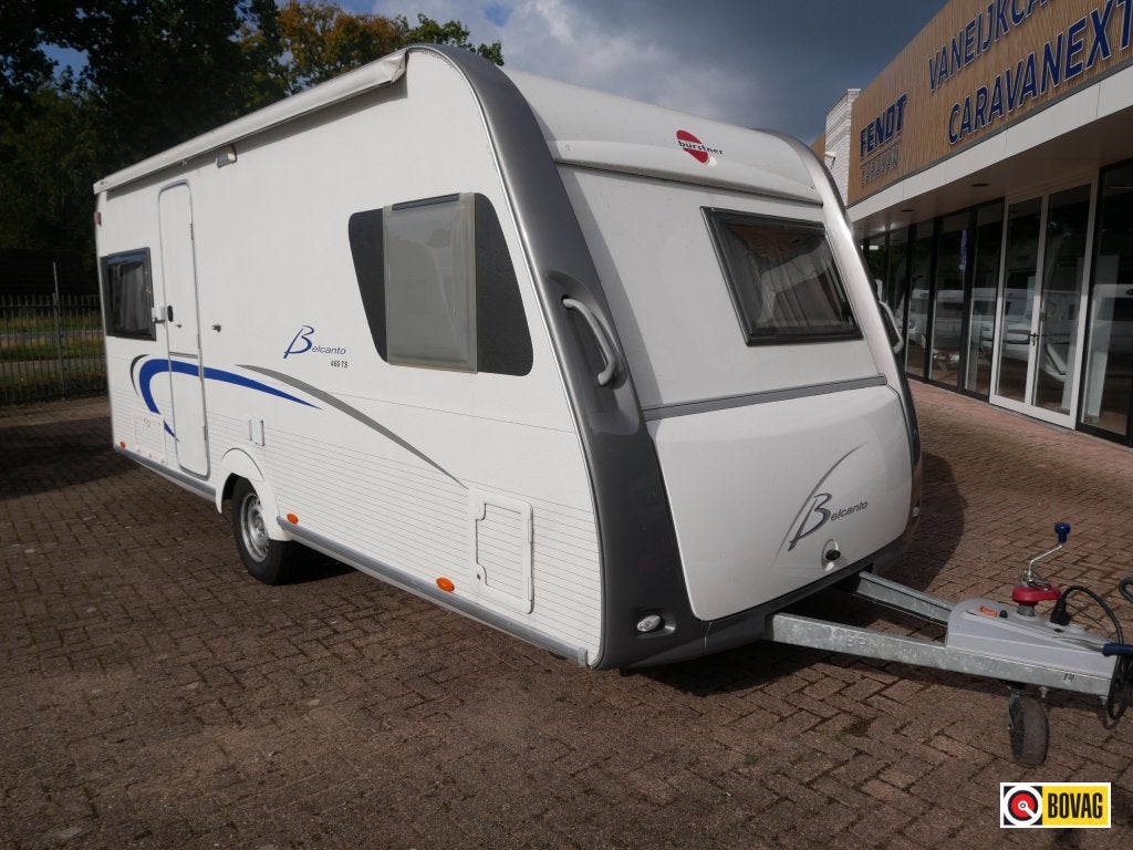 Bürstner Belcanto 460 TS Luifel en Airco, Schokbreker, Rondzit, Bedrijf, Bürstner