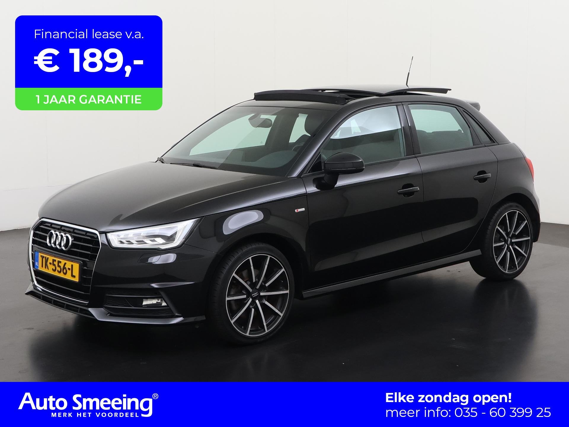 Audi A1 Sportback 1.4 TFSI Advance Sport S line | Schuifdak, Auto's, Voorwielaandrijving, 12 maanden, 125 pk, 4 cilinders