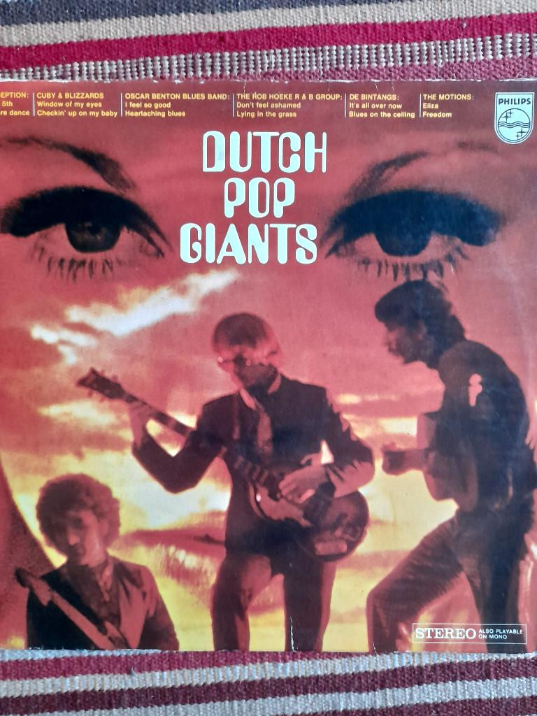 Dutch Pop Giants- verzamel lp, Ophalen of Verzenden, Gebruikt, 12 inch, Poprock