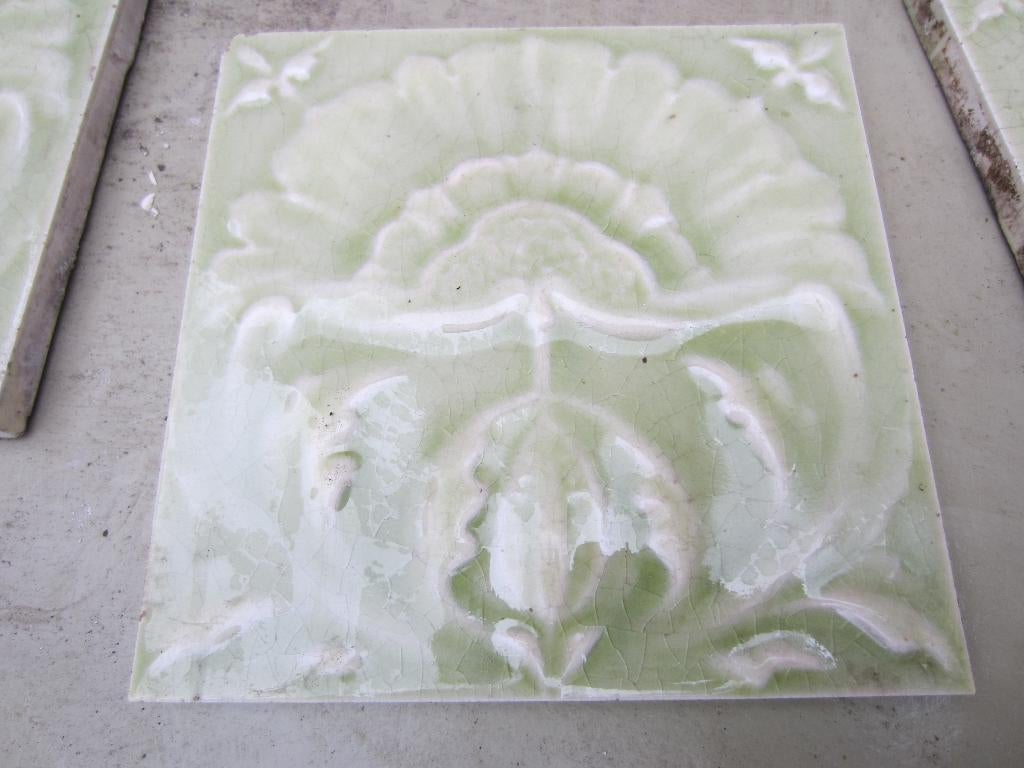 21 Unieke Engelse tegels art nouveau/arts and crafts, Antiek en Kunst, Ophalen