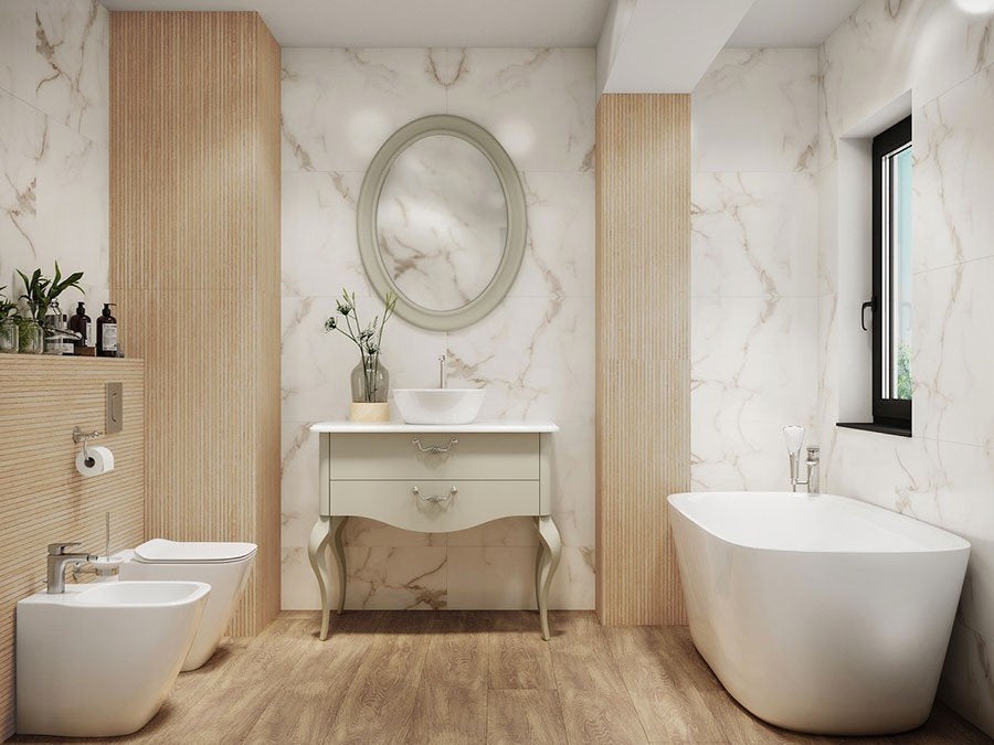 Moderne badkamer aanbrengen, Ophalen of Verzenden