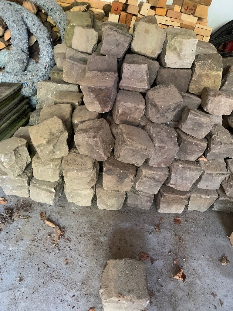 Te koop kasseien, Tuin en Terras, Ophalen, Gebruikt, Overige typen, 5 tot 10 m²