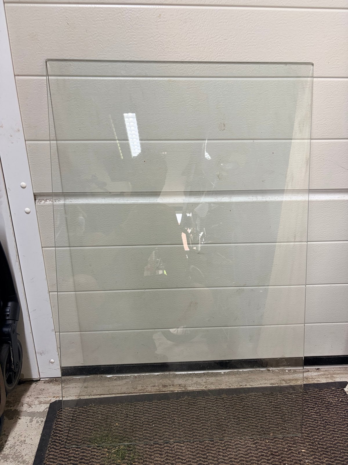 Glasplaat voor tuintafel - Gebruikt, Ophalen, Gebruikt, Glasplaat, 80 tot 120 cm