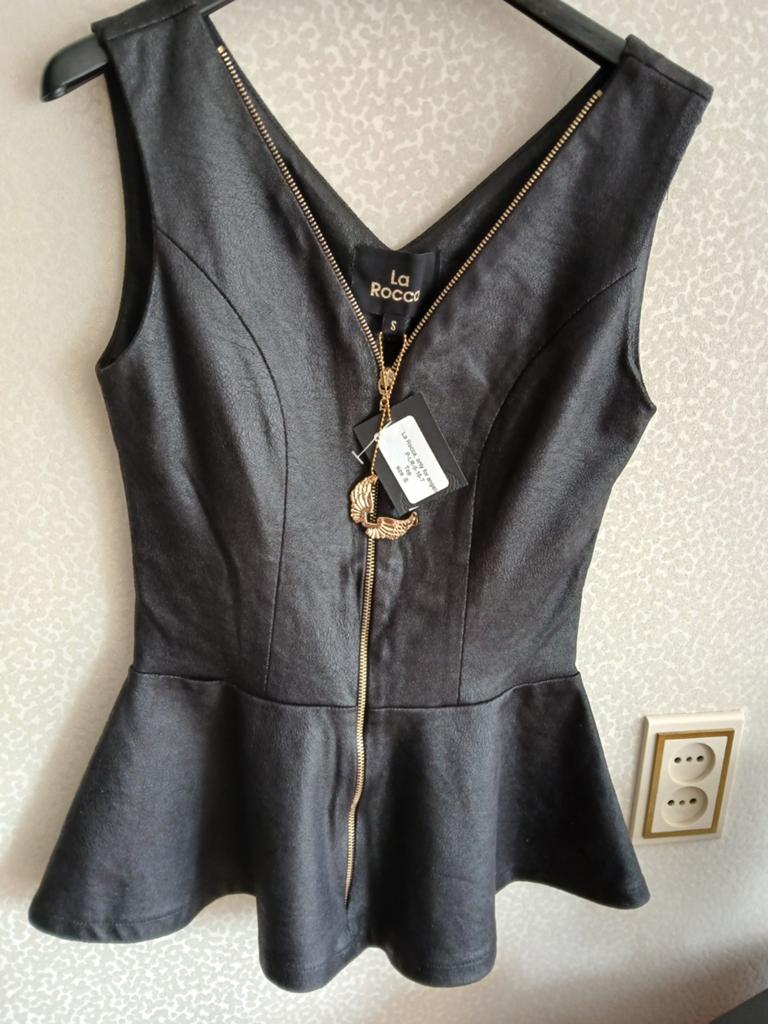 Nieuwe top met kaartje La Rocca maat S, Zwart, Nieuw, Ophalen of Verzenden, La rocca