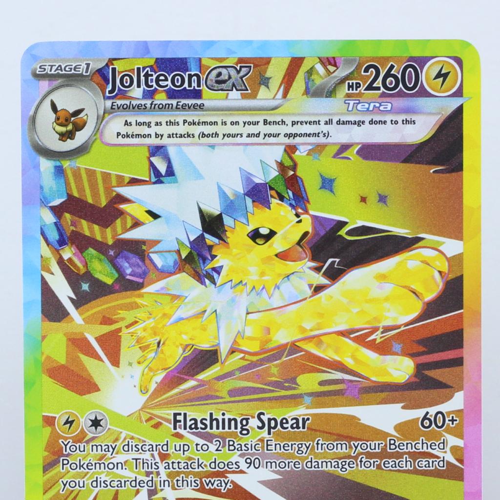 Pokemon Prismatic Evolutions 153/131 Jolteon ex NM, Pokemon, Zo goed als nieuw, Support@pokemon.com, The Pokémon Company
Roppongi Hills Mori Tower 8F
6-10-1 Roppongi, Minato-ku
Tokyo 106-6118
Japan