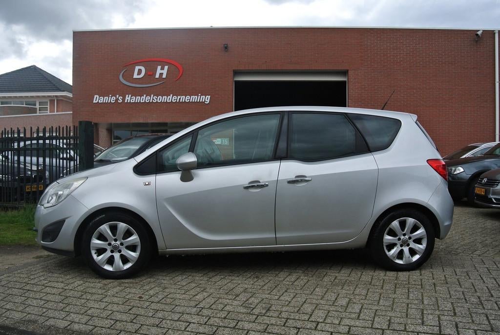 Opel Meriva 1.4 Turbo Cosmo airco apk 31-01-2027 inruil moge, Auto's, Opel, Bedrijf, Te koop, Meriva, ABS, Airbags, Airconditioning
