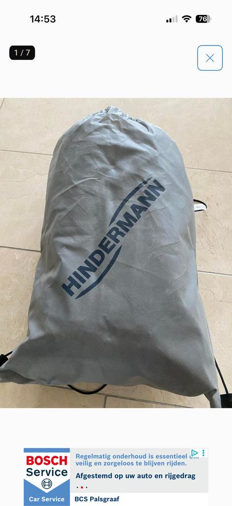 Hindermann fietshoes voor 2 e-bikes, Ophalen of Verzenden, Zo goed als nieuw