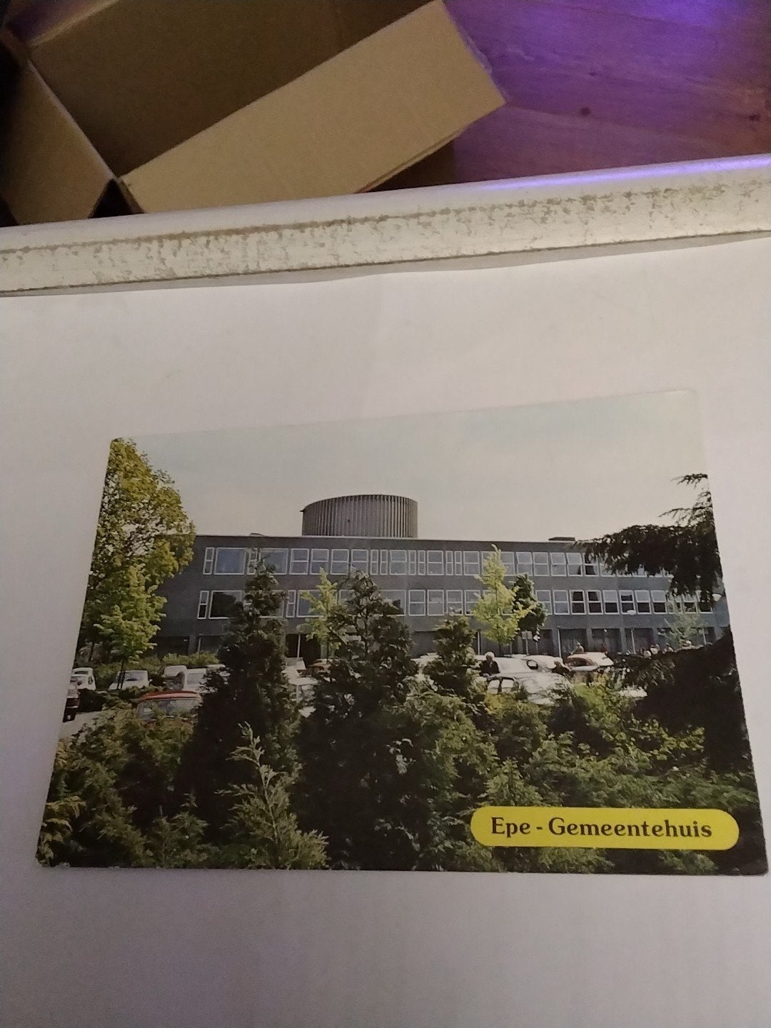 Ansichtkaart Epe - Gemeentehuis  1987, Ophalen of Verzenden