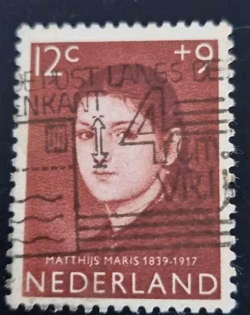 Nederland 1957 - nvph 705 - Kinderzegels, Verzenden, T/m 1940, Gestempeld