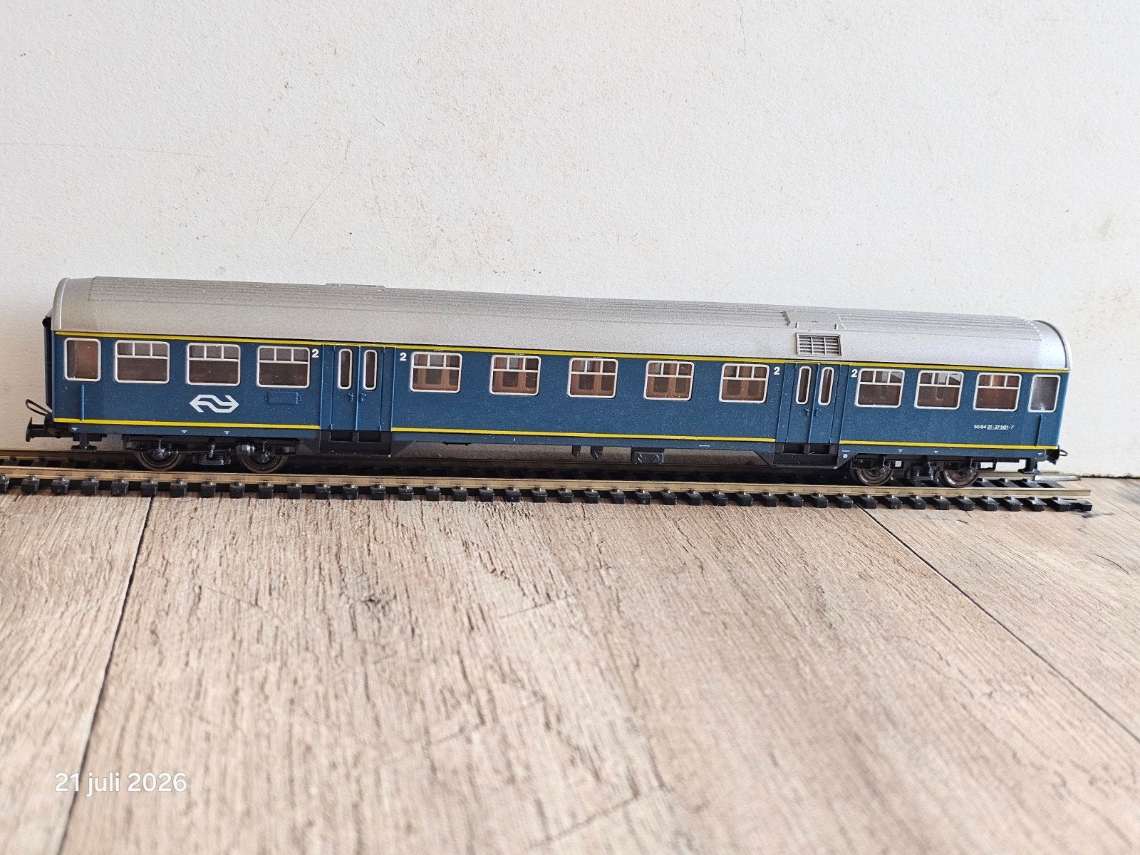 Roco NS rijtuig HO modeltrein - Zo goed als nieuw, Gelijkstroom, Wagon, Ophalen of Verzenden, Roco