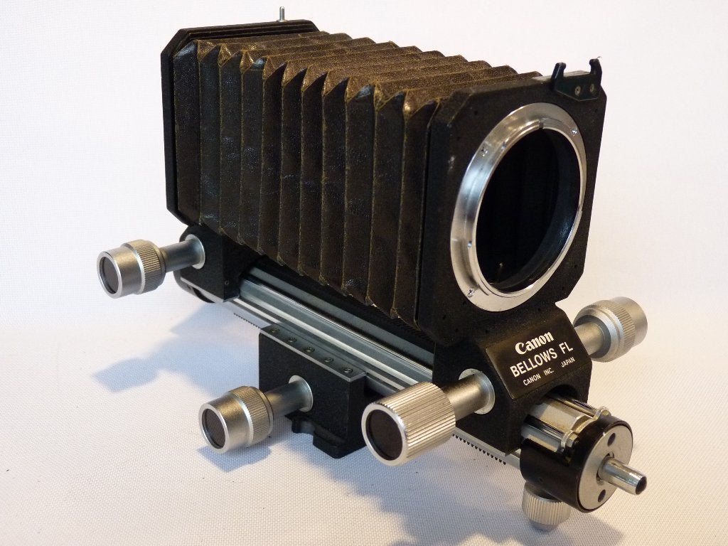 Canon Bellows FL voor Canon FD camera+lens, Audio, Tv en Foto, Fotocamera's Analoog, Ophalen of Verzenden, Gebruikt, Spiegelreflex