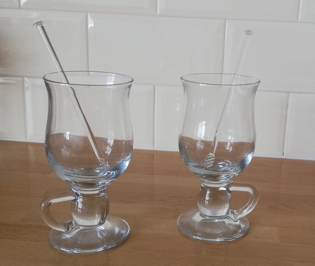 Irish coffee glazen, Ophalen, Glas of Glazen, Nieuw, Glas