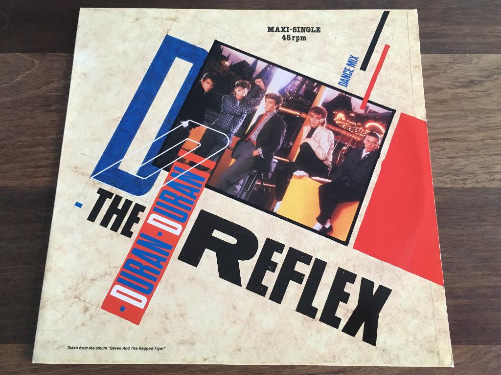 Vinyl Maxisingle Duran Duran The Reflex, Gebruikt, Originele persing, Maxi-single, 1980 - 1989