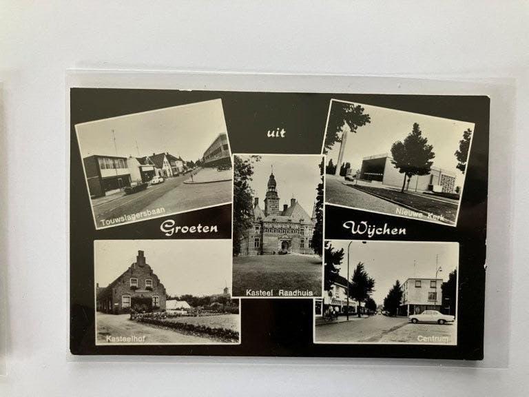 Te koop 8 ansichtkaarten Gemeente Wijchen, Verzamelen, Ansichtkaarten | Nederland, Ophalen, 1960 tot 1980, Gelopen, Gelderland