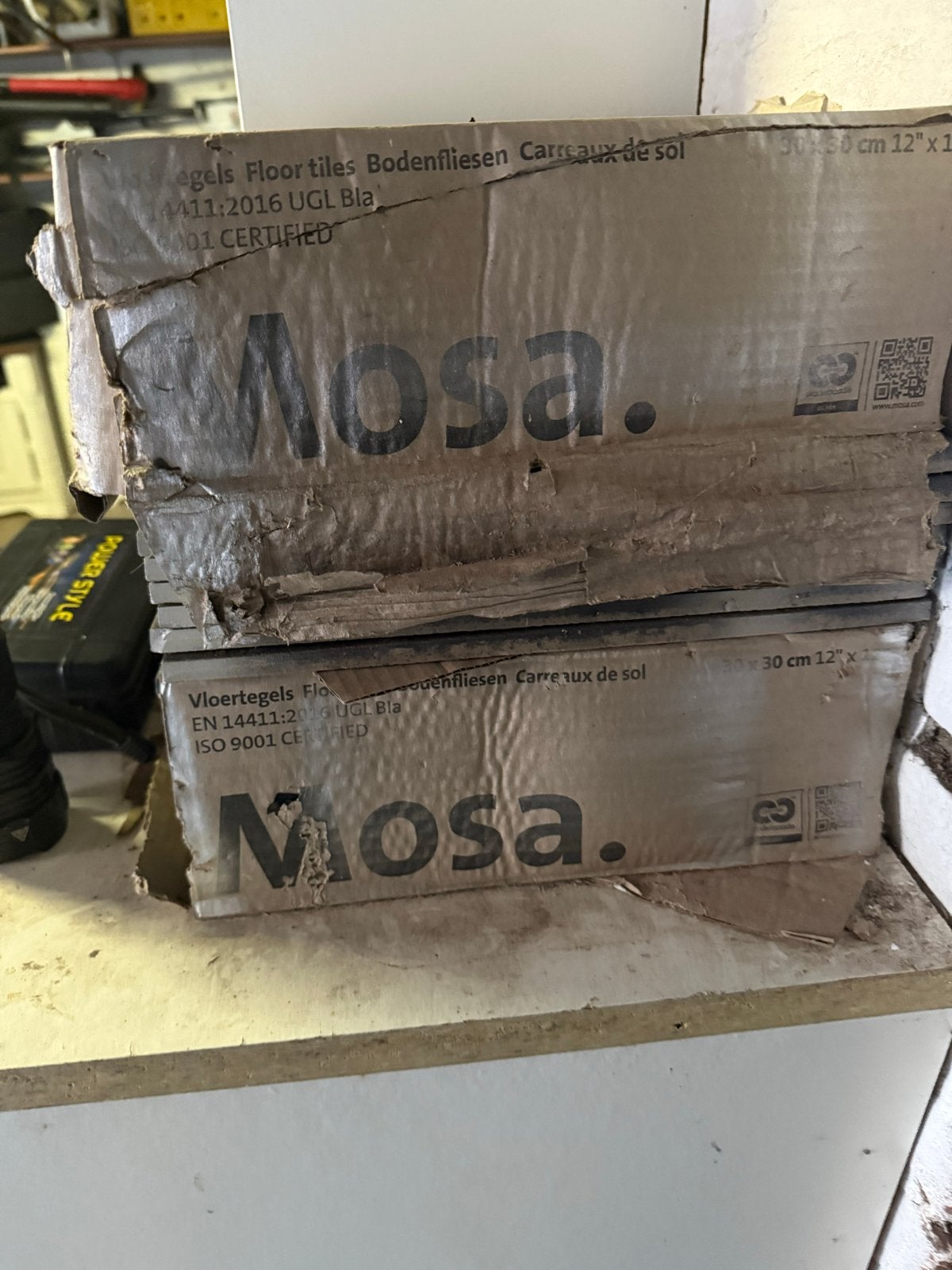 Mosa Vloertegels 30x30 cm - Nieuw in doos, Ophalen, Keramiek, Nieuw, 20 tot 40 cm