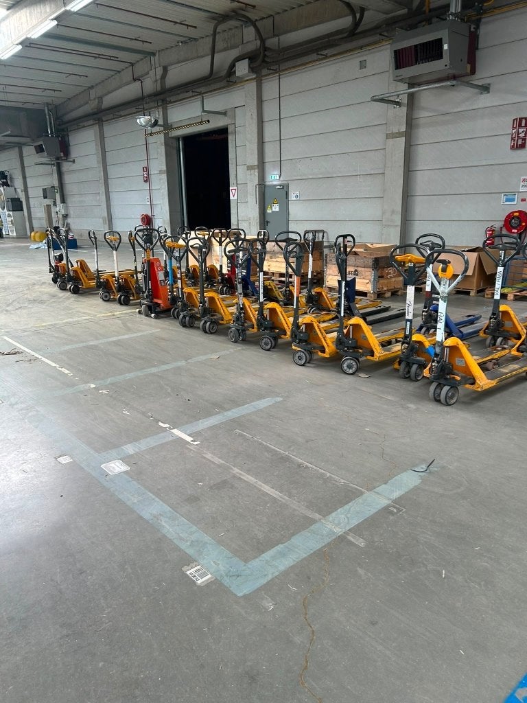 Hand palletwagens, Ophalen, 1000 tot 2000 kg, Handmatig, Jungheirnrich
