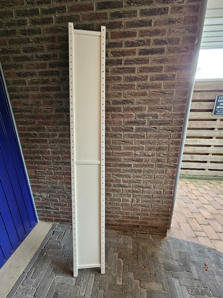1 Lundia kast dicht zijpaneel / staander wit gelakt, Huis en Inrichting, Kasten | Stellingkasten, Ophalen, Gebruikt