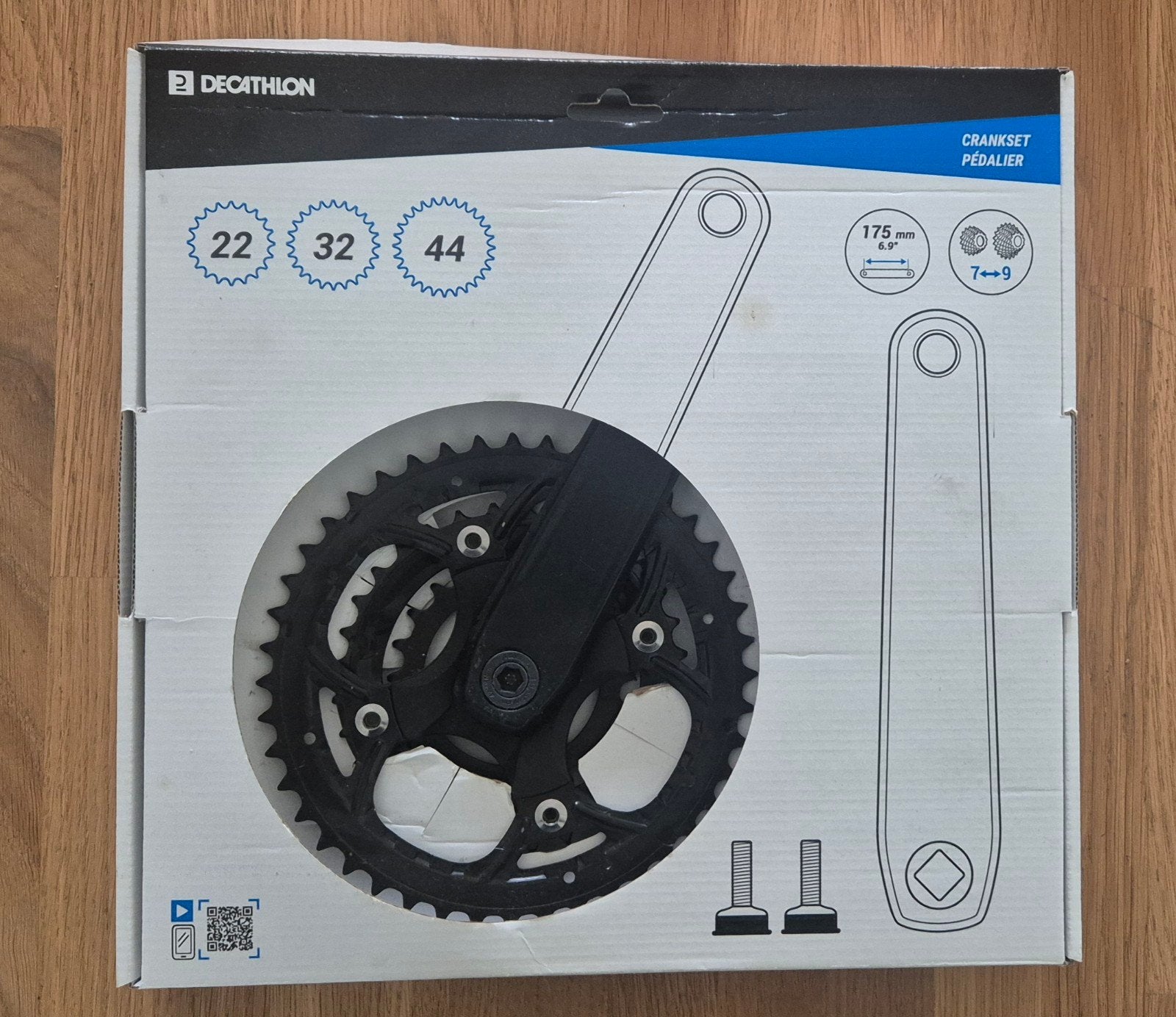 Triple crankstel 7, 8 en 9 versnellingen, Ophalen of Verzenden, Nieuw, Desktop, USB
